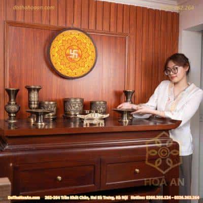 Bộ Đồ Thờ Gia Tiên Đồng Hun