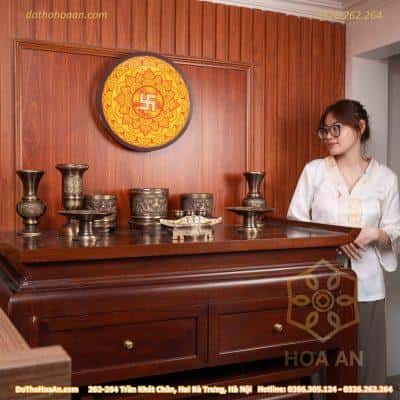 Bộ Đồ Thờ Gia Tiên Đồng Hun