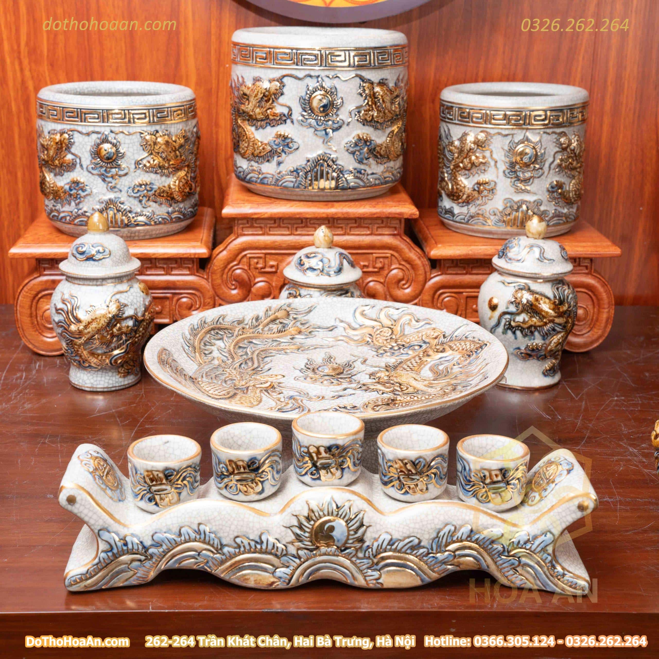 Bộ Đồ Thờ Gia Tiên Men Rạn Đắp Nổi (4)_11