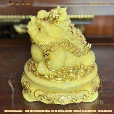 Cóc Thiềm Thừ Đá Vàng Thạch Anh