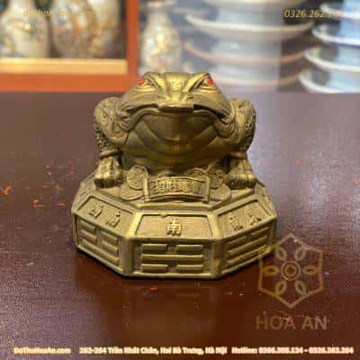 Cóc Thiềm Thừ Phong Thủy Bát Quái Đồng