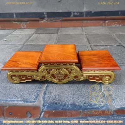 Tam Sơn Gỗ Hương Cánh Dơi, Kệ Kê Bát Hương Dát Vàng