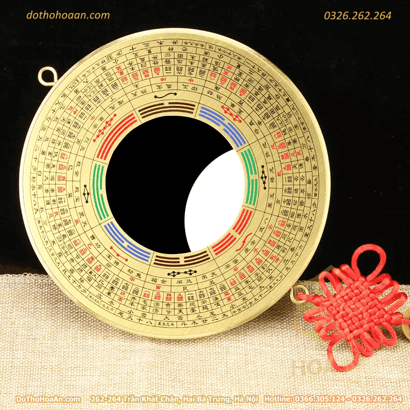 Gương Bát Quái Đồng Mặt Kính (5)