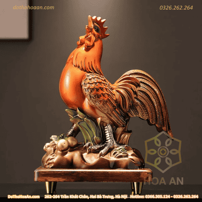 Tượng Gà Trống Phong Thủy-JY24057C