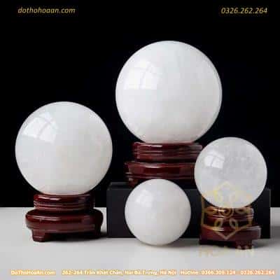 Cầu Đá Phong Thủy Thạch Anh Trắng1