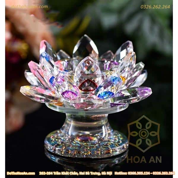Chân Nến Pha Lê-cao(variation) Chân Đựng Nến Pha Lê