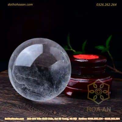 Quả Cầu Thạch Anh Trắng Type A1