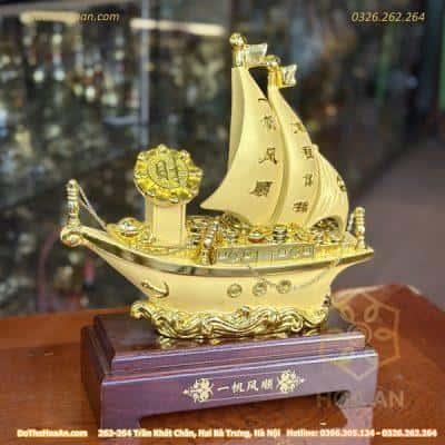 Thuyền buồm chiêu Tài vàng kim2