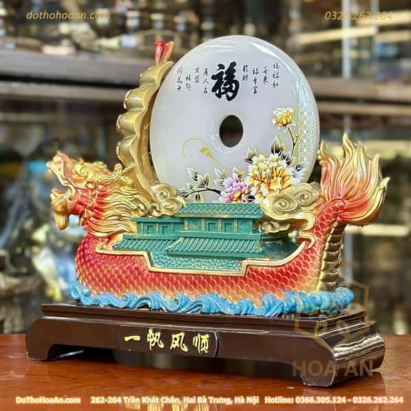 Thuyền Rồng Đồng Điếu ngũ sắc2 Thuyền Rồng Đồng Điếu ngũ sắc2