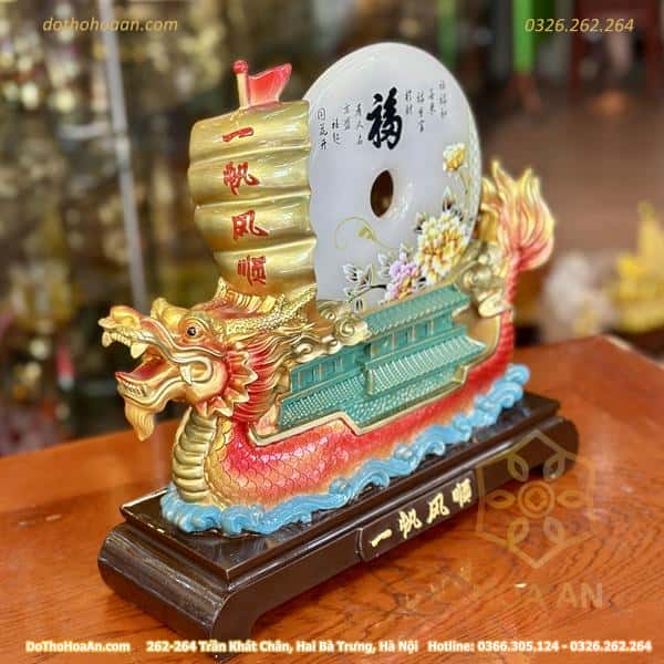 Thuyền Rồng Đồng Điếu ngũ sắc4 Thuyền Rồng Đồng Điếu ngũ sắc4