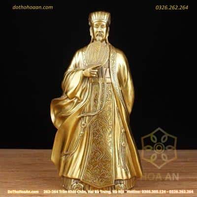 Tượng Gia Cát Lượng(Khổng Minh) Đồng1