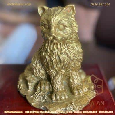 Tượng Mèo Đồng Phong Thuỷ1