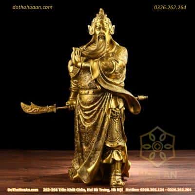 Tượng Quan Vân Trường Bằng Đồng