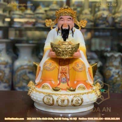 Tượng Thần Tiền/ Thần Phát Đá Vàng TD10
