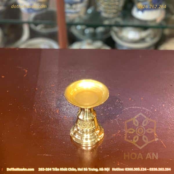 Chân Nến Đồng Thờ Rồng Phượng1