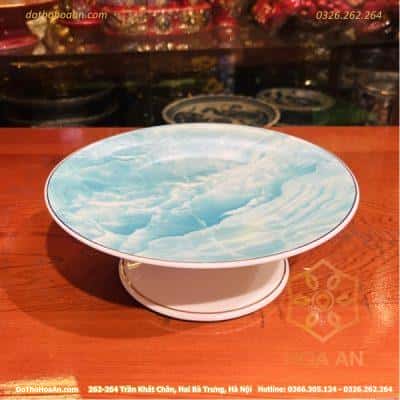 Mâm Bồng Vân Đá Xanh