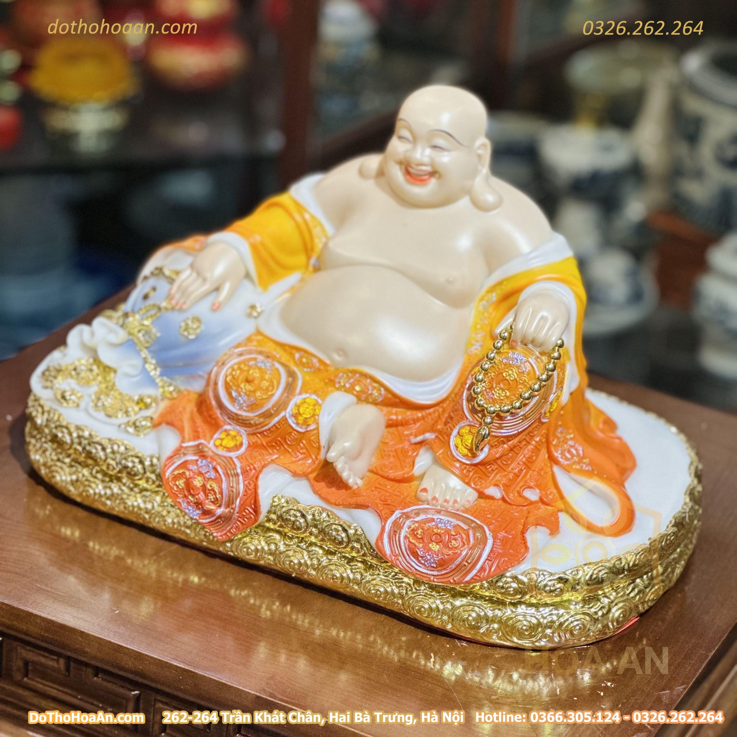 Tượng Di Lặc Hiệu Ứng Đồng Cam