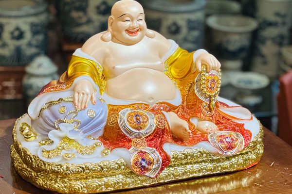 Tượng Di Lặc Hiệu Ứng Đồng Đỏ