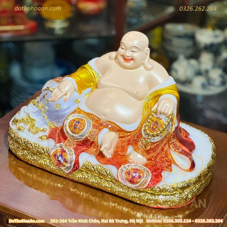Tượng Di Lặc Hiệu Ứng Đồng Đỏ