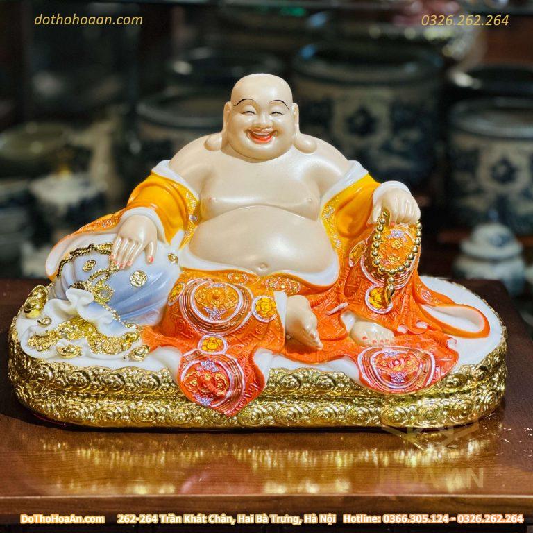 Tượng Di Lặc Hiệu Ứng Đồng Đỏ