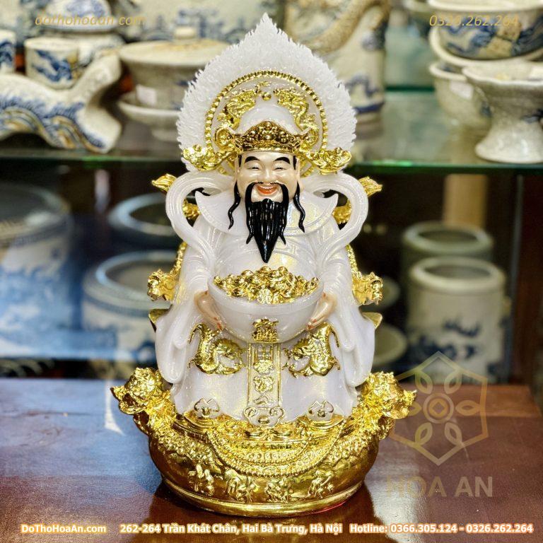 Tượng Thần Tiền Triệu Công Minh Địa Hiệu Ứng Đồng Trắng