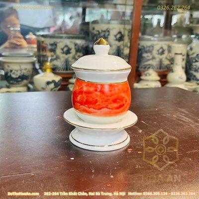 Chóe Thờ Vân Đá Đỏ