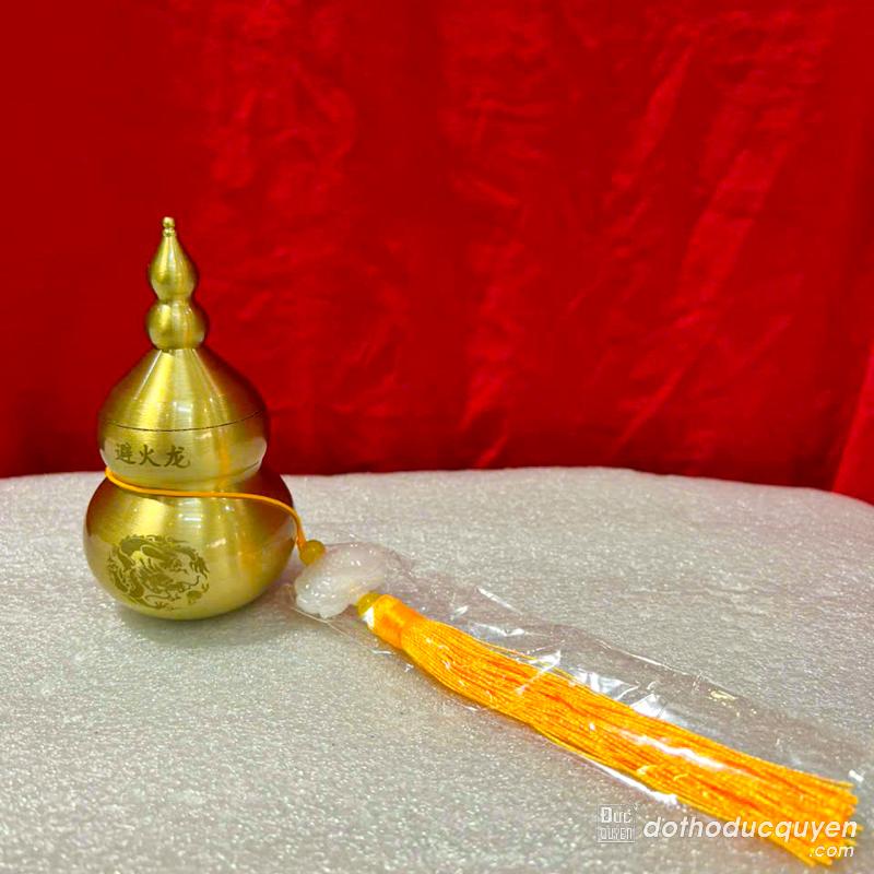 Hồ lô phong thủy cỡ nhỏ, kích thước 11x5cm