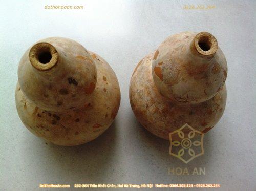Quá trình phơi và làm khô bầu hồ lô tự nhiên