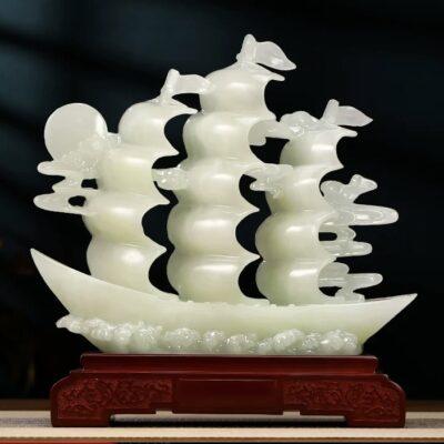 Thuyền Thuận Buồm Xuôi Gió Ngọc Bích (2)