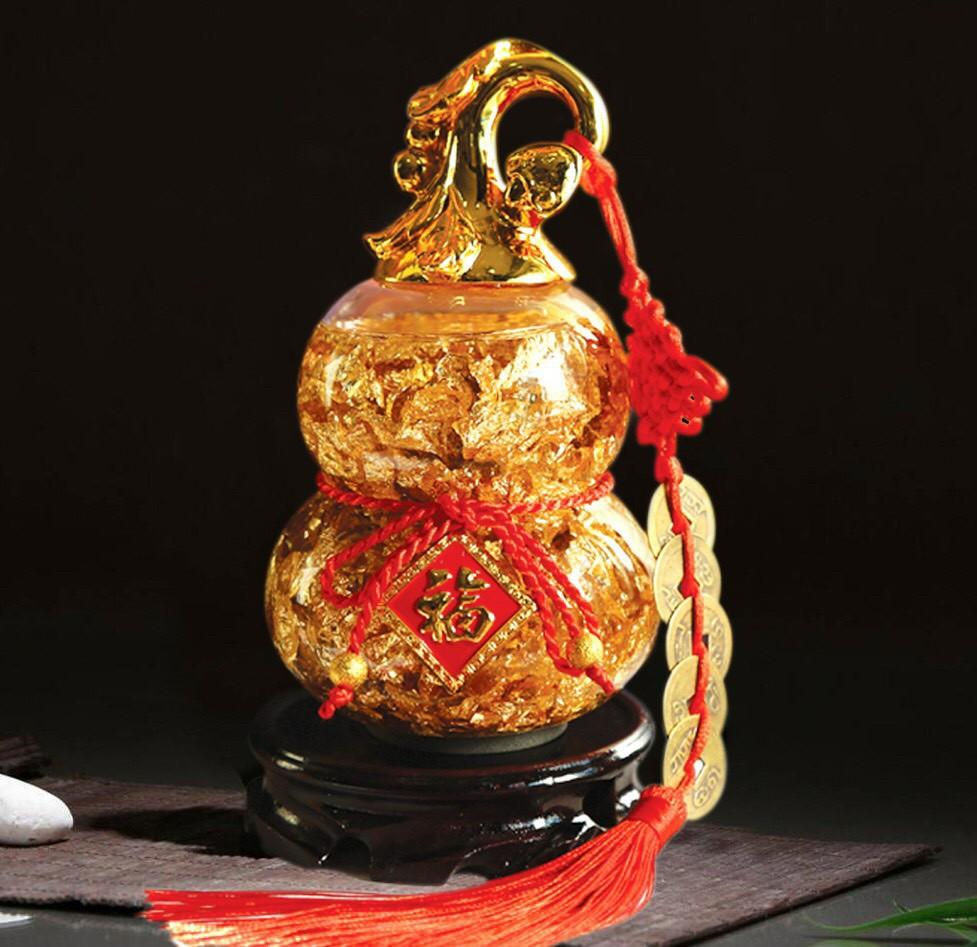 Hồ lô phong thủy và đồng tiền xu