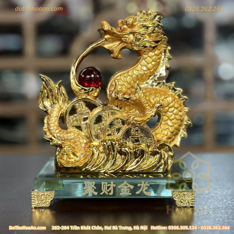 Tượng Rồng Dây Tiền Đế Kính