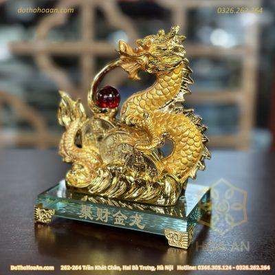 Tượng Rồng Dây Tiền Đế Kính