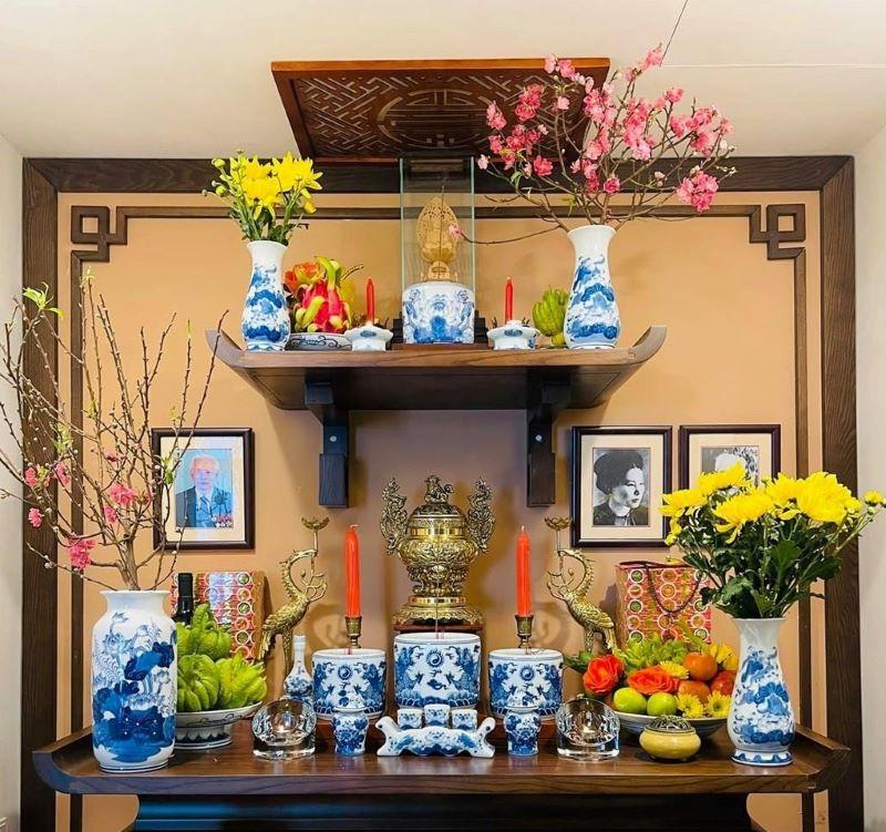 Cách trang trí bàn thờ ngày Tết tại ba miền Bắc - Trung - Nam đơn giản và nên tránh kiêng kỵ