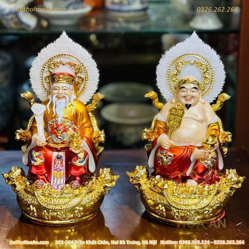 Bộ 3 Ông Thần Tài - Thổ Địa - Thần Tiền