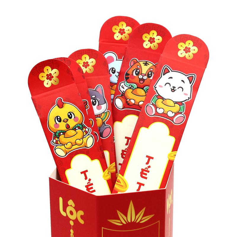 Dùng một số mẫu bao lì xì độc lạ