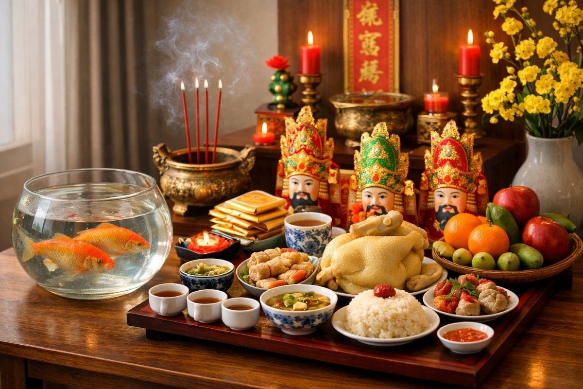 Một số điều kiên kỵ khi cúng ông Táo về trời