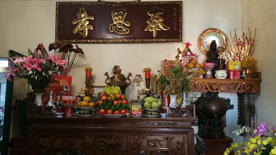 Lịch dâng hương chi tiết từng ngày tết
