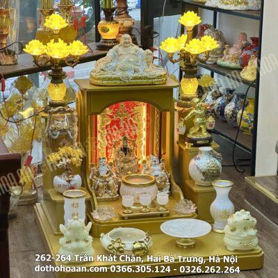 Bộ Ban Thờ Hiện Đại Ánh Kim BN 03