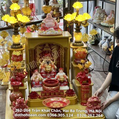 Bộ Ban Thờ Hiện Đại Ánh Kim BN 02