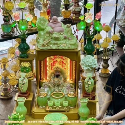 Bộ Ban Thờ Hiện Đại Ánh Kim BN 01
