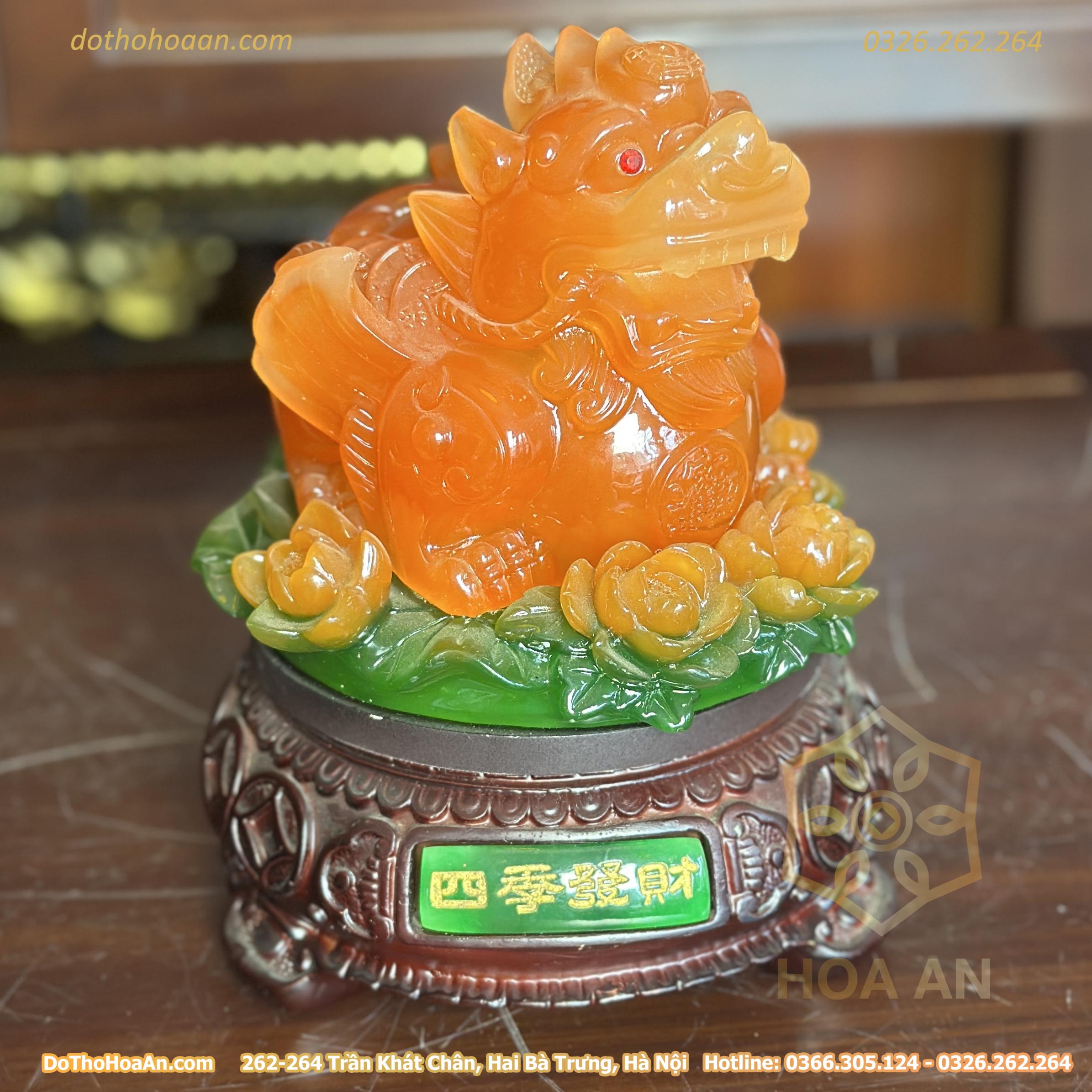 Ty Hưu Phong Thuỷ Đỏ Lưu Ly (3)
