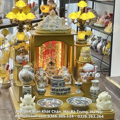 Bộ Ban Thờ Hiện Đại Ánh Kim BN 07
