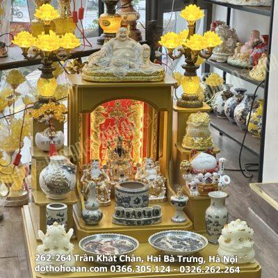 Bộ Ban Thờ Hiện Đại Ánh Kim BN 07