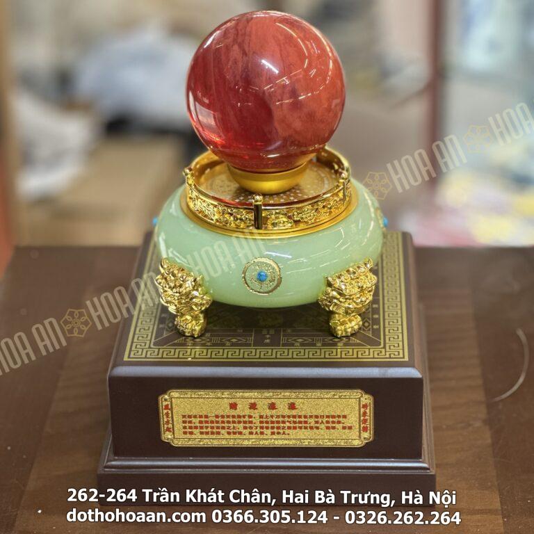 Bát Tụ Bảo Cầu Đá Đỏ