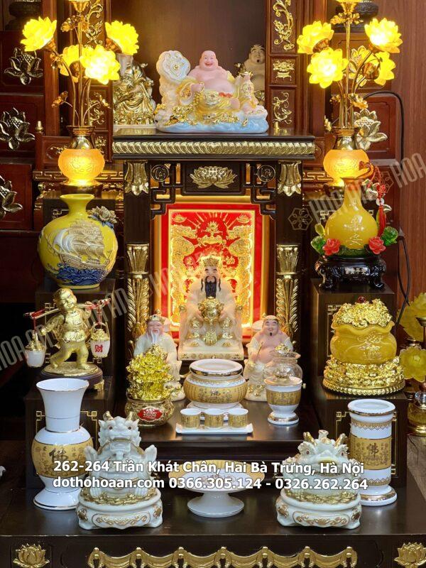 Bộ Ban Thờ Hiện Đại Vượng Tài Sứ Bát Nhã Tâm Kinh